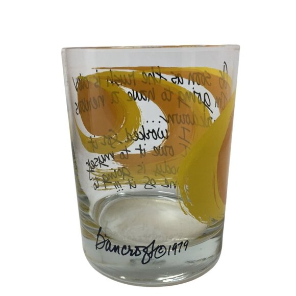 Vintage Motivational Quote Tumbler Drinking Glass - Picture 6 of 6